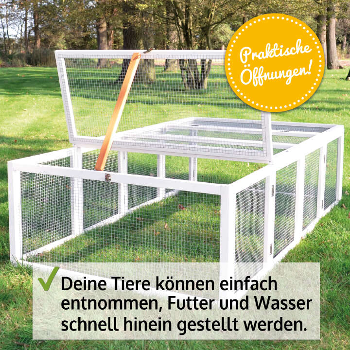 zooprinz Auslauf Rubbit Run, 100x181x48 cm